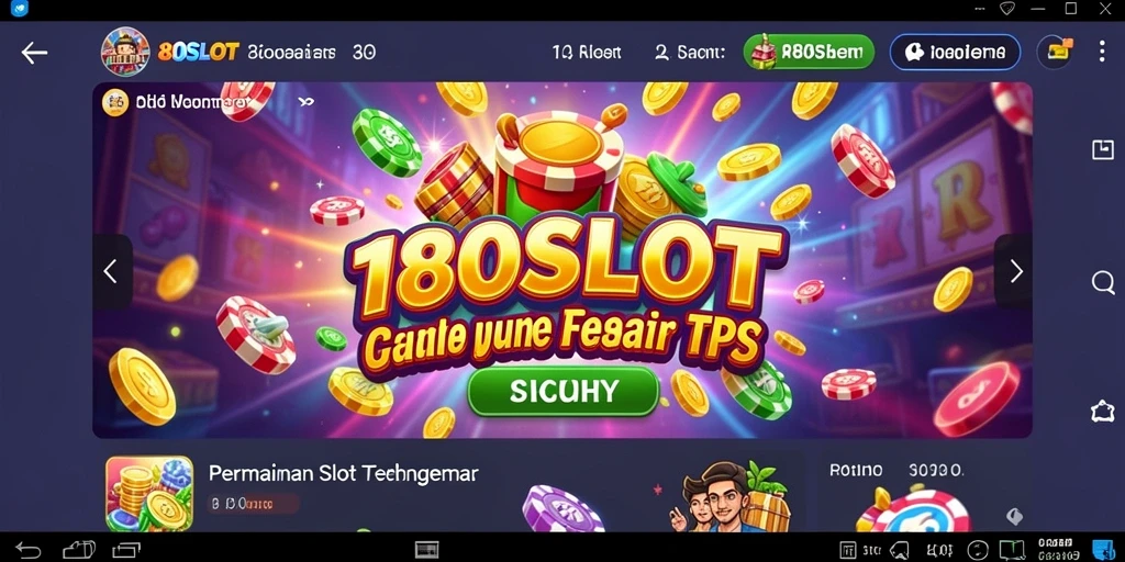Screenshot gameplay 180SLOT menampilkan keseruan putaran slot.