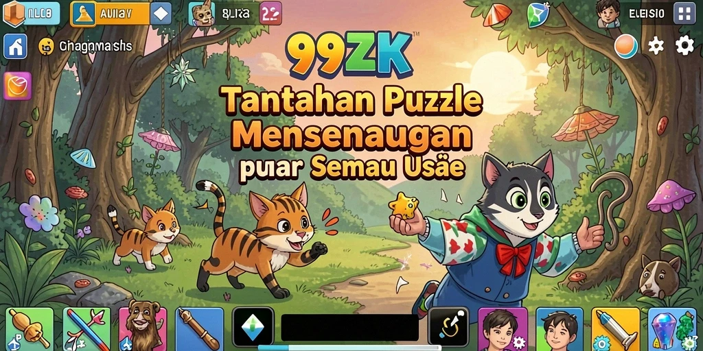 Tampilan gameplay seru dari 99ZK yang menantang!