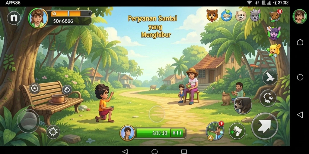 Screenshot AP686 menampilkan gameplay yang mengasyikkan dan penuh warna.
