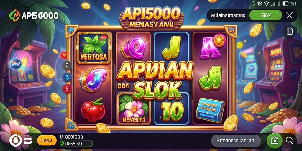 Tampilan gameplay yang menarik di API5000, penuh warna dan fitur seru.