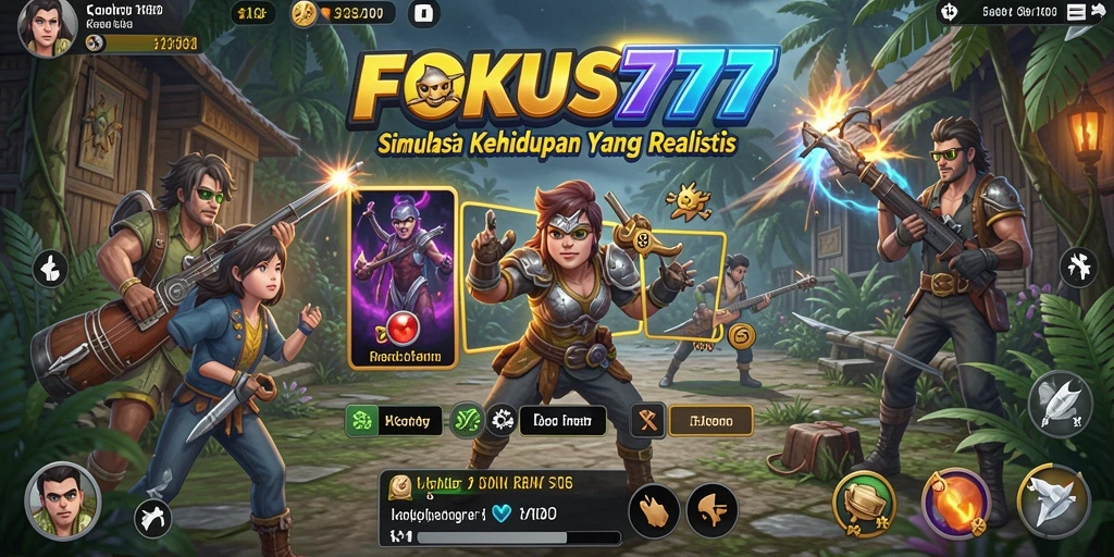 Screenshot dari gameplay menarik FOKUS777 yang menunjukkan pengalaman simulasi.