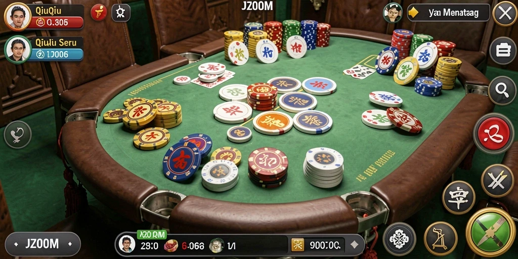 Gameplay seru QiuQiu di J200M yang menantang.