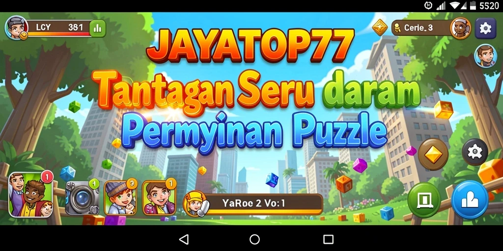 Tampilan gameplay JAYATOP77 yang menantang dan mengasyikkan.