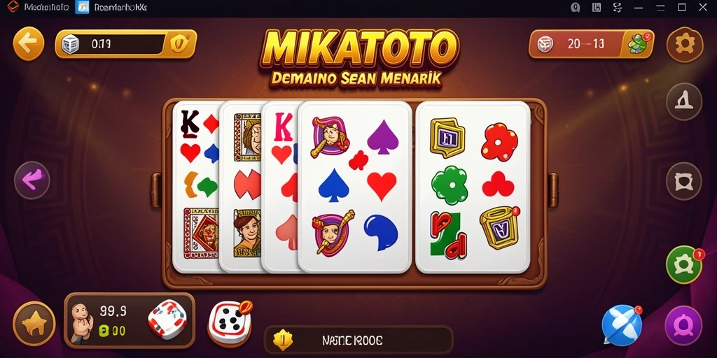 Tampilan gameplay MIKATOTO yang seru dan interaktif.