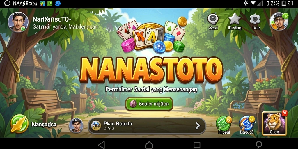 Tampilan menawan dari gameplay NANASTOTO yang menghibur.