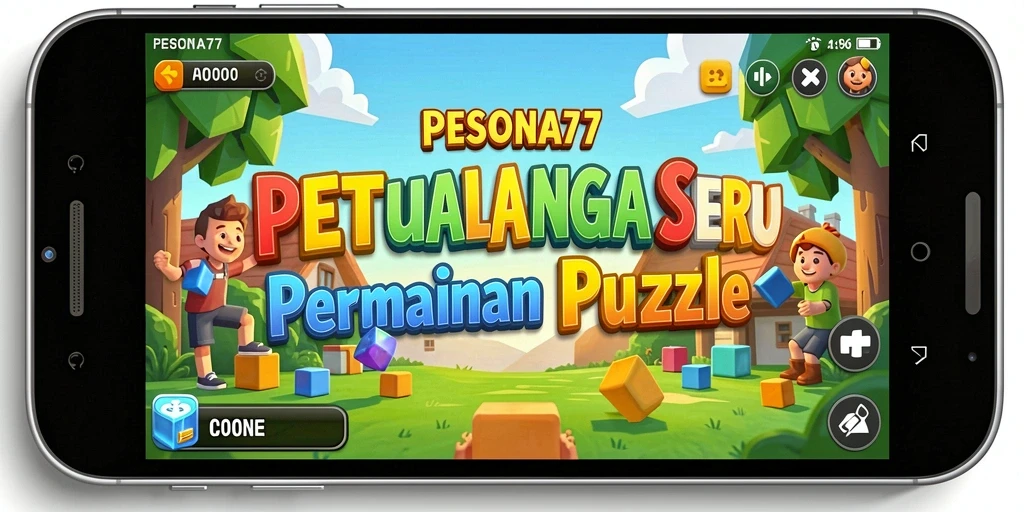 Screenshot gameplay PESONA77 dengan tantangan Puzzle seru.