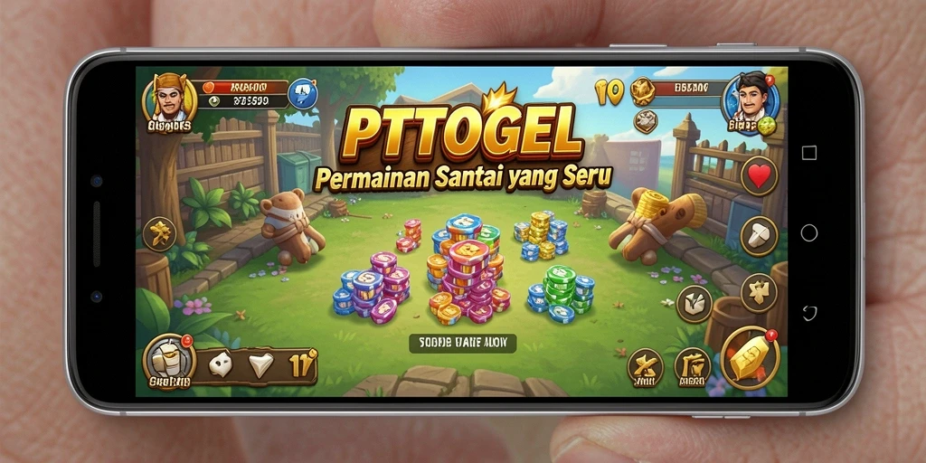 Tangkapan layar menampilkan gameplay PTTOGEL yang menyenangkan dan santai.