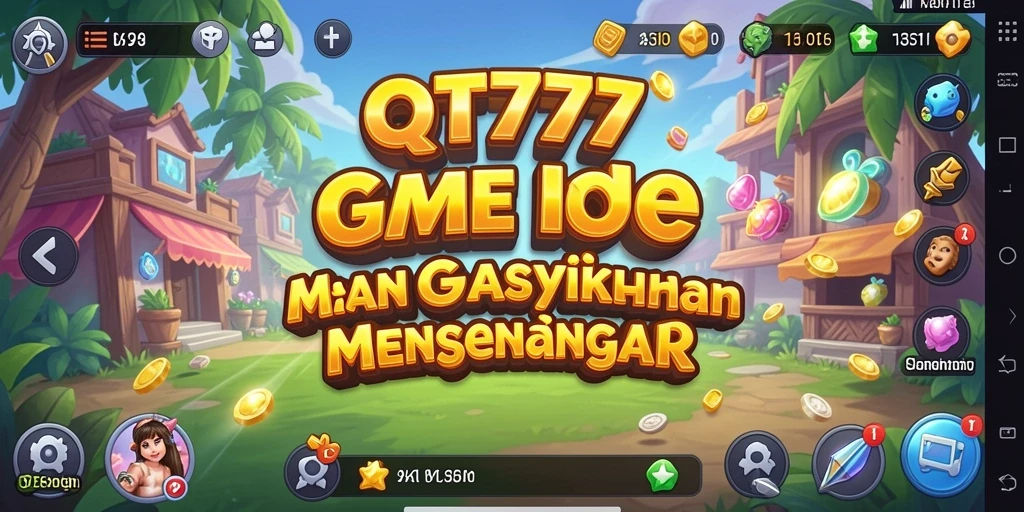 Tangkapan layar gameplay QT777 menampilkan aksi menarik dalam permainan Idle.