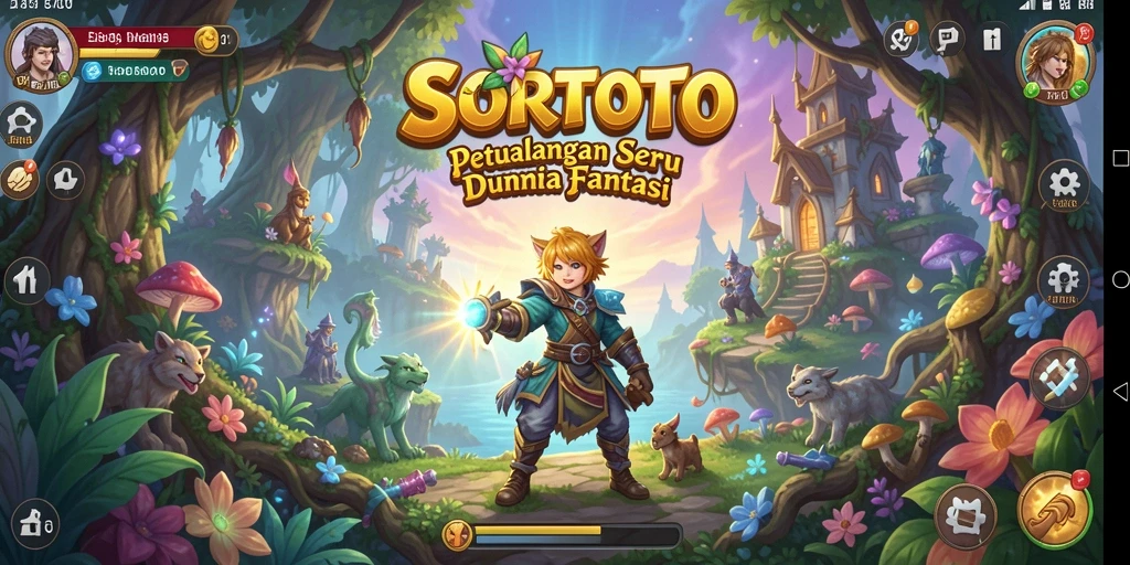 Tampilan gameplay SORTOTO yang menakjubkan dalam petualangan seru.