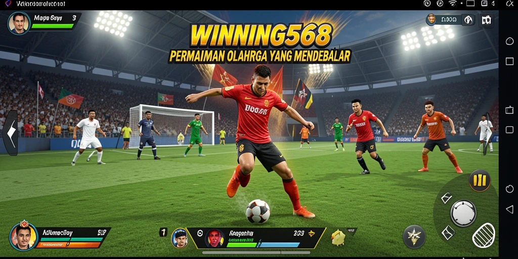 Tampilan gameplay WINNING568 yang menarik dan seru.